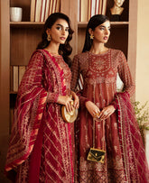 Raahi Unstitched Luxury Collection'24 By Xenia Formals Ishama